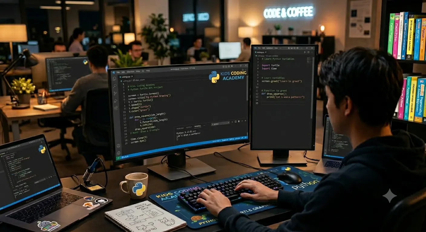 Kids Coding and Robotics Courses Zimbabwe – Python Programming for Children
